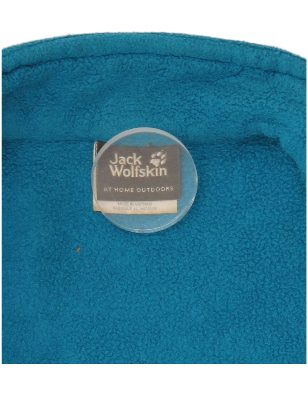 Женская флисовая куртка с подкладкой Jack Wolfskin UK 10, маленький синий полиэстер