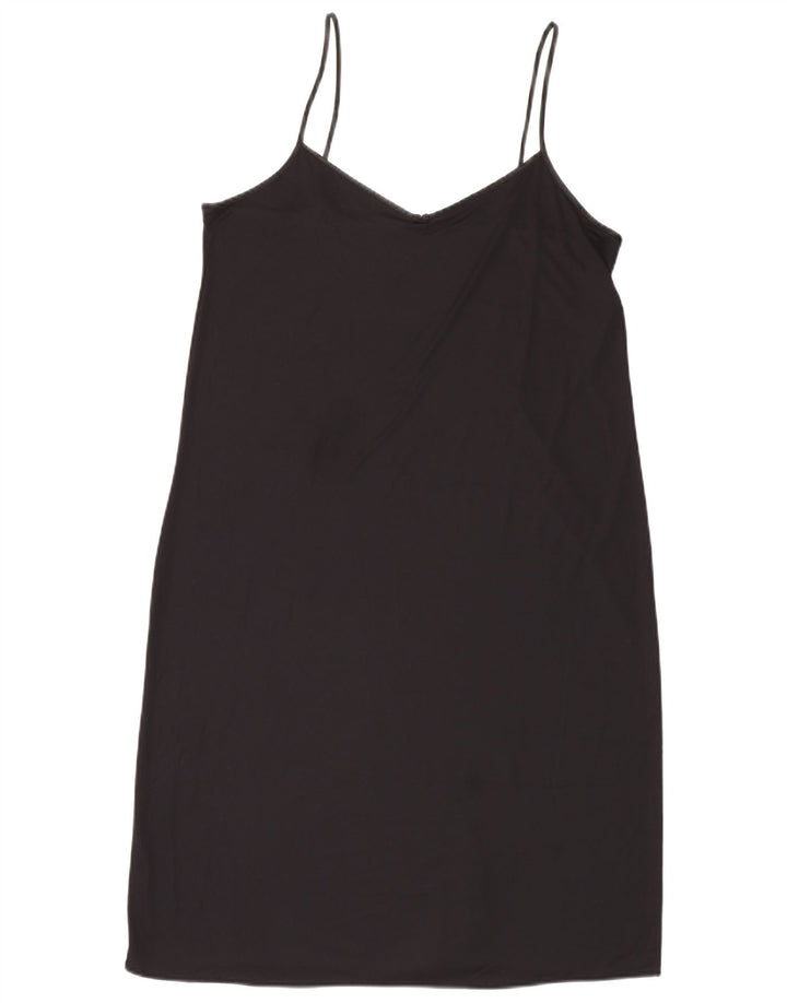 Женское платье-комбинация Marks & Spencer UK 18 XL, черный полиэстер