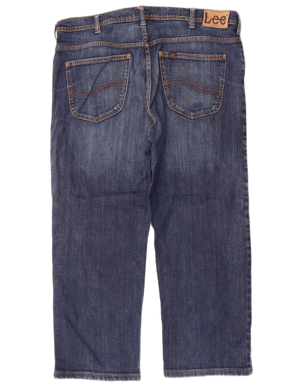 Мужские прямые джинсы Lee Brooklyn W40 L27, синий хлопок