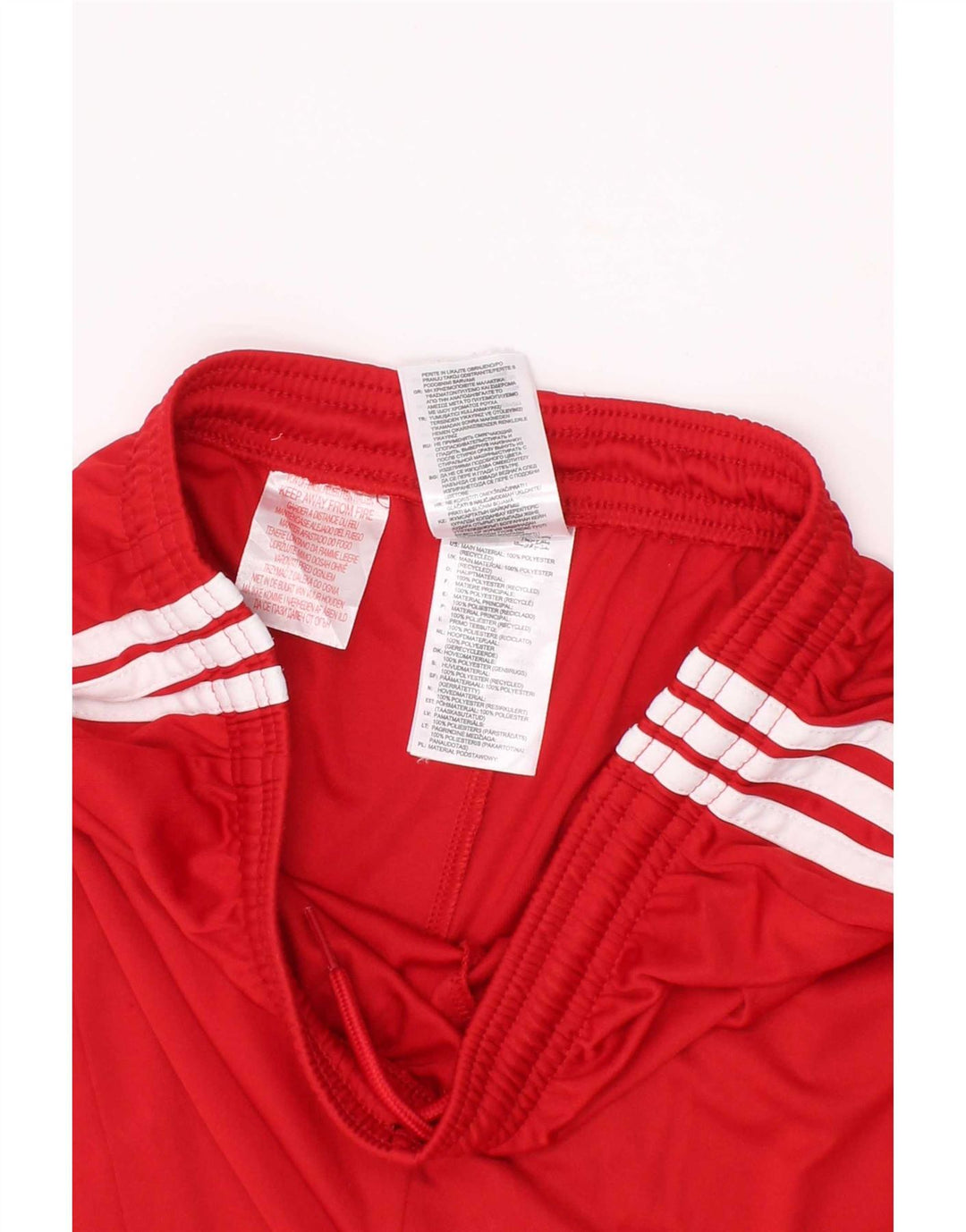 Спортивные шорты Adidas для мальчиков Aeroready 13-14 лет, красный полиэстер