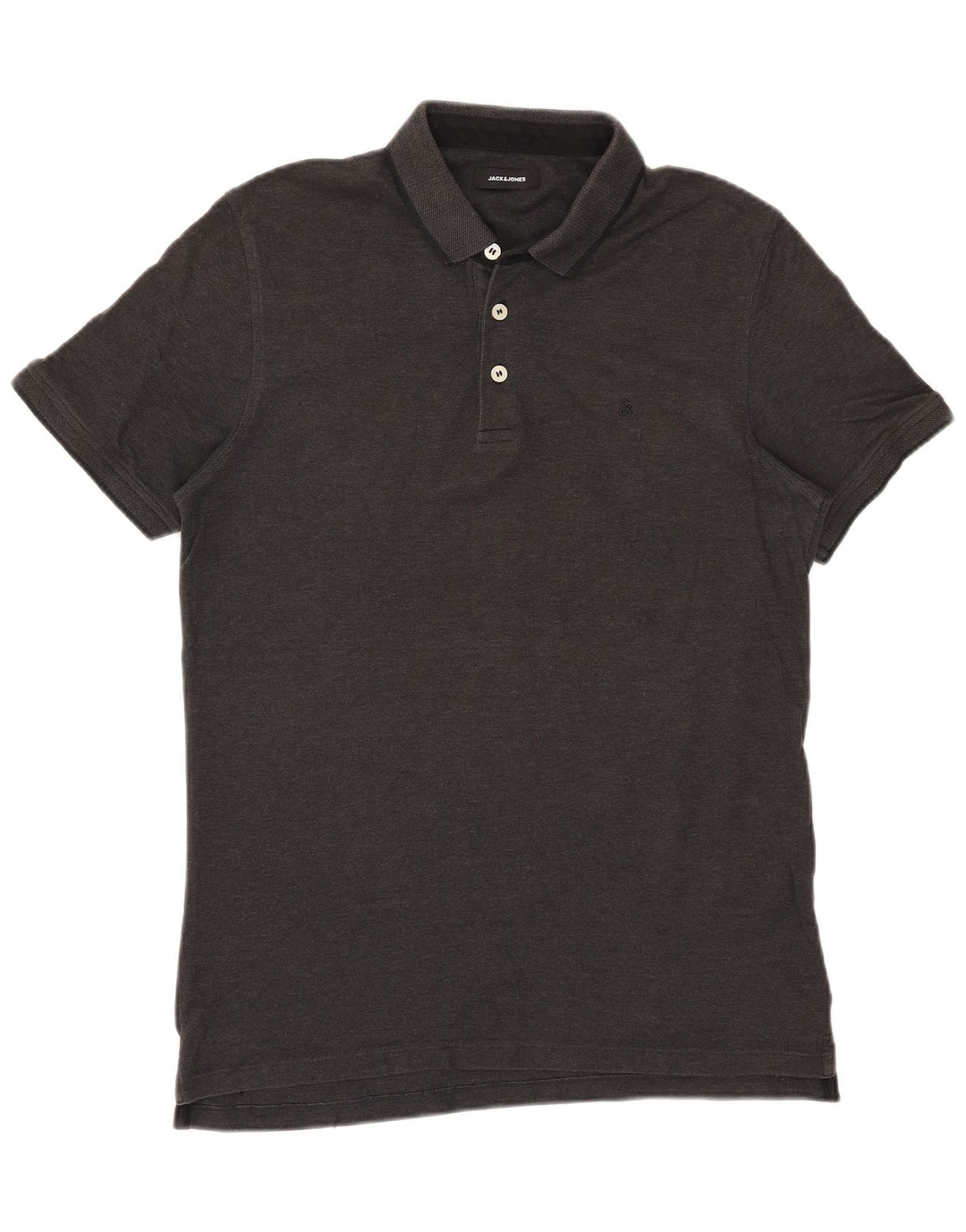Мужская рубашка-поло Jack & Jones XL, черный хлопок