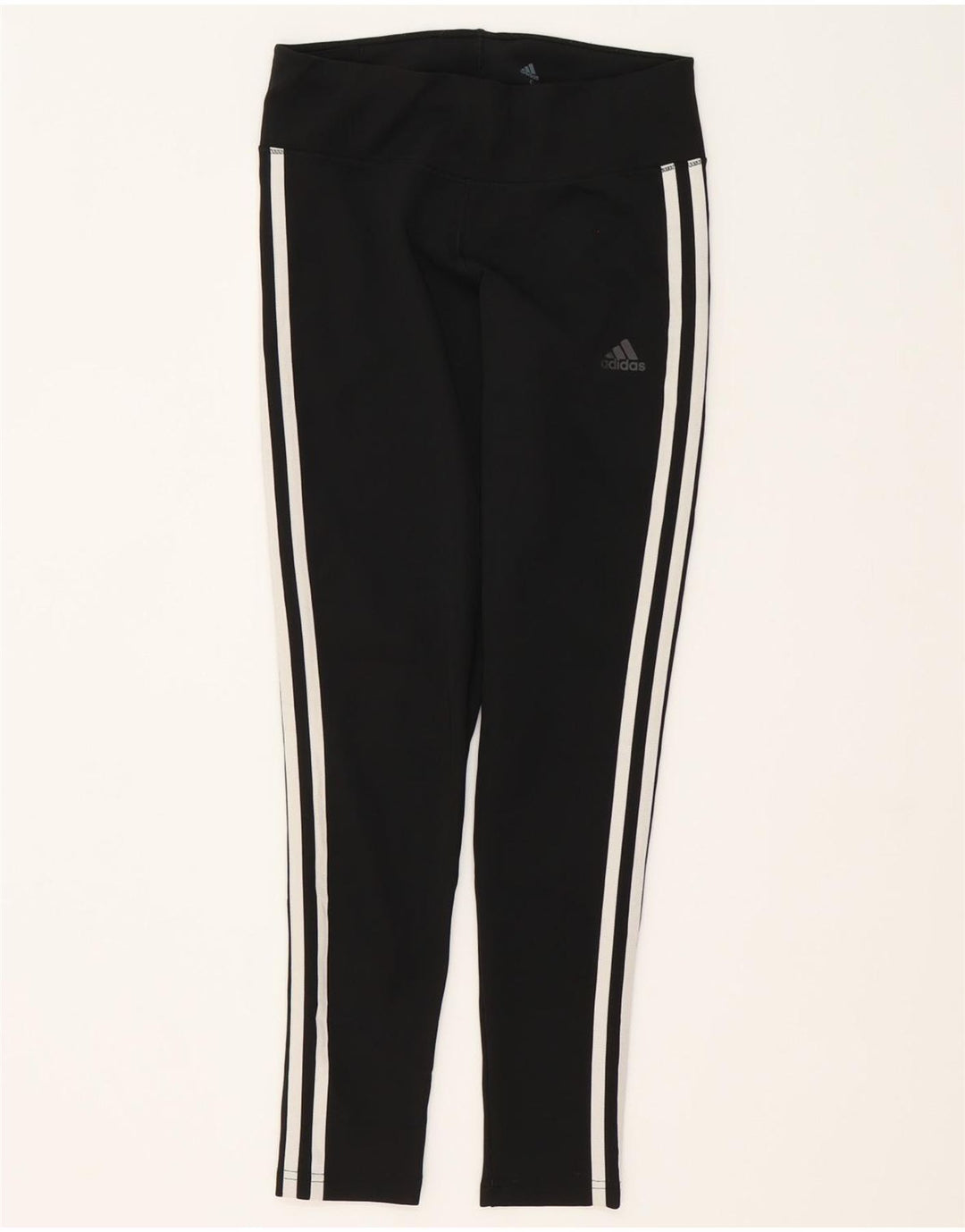 Женские леггинсы Adidas Climalite UK 8, маленькие черные из полиэстера