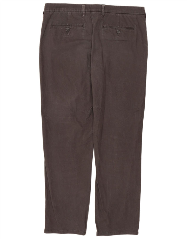 Мужские прямые брюки-чиносы Marks & Spencer W36 L31 серые