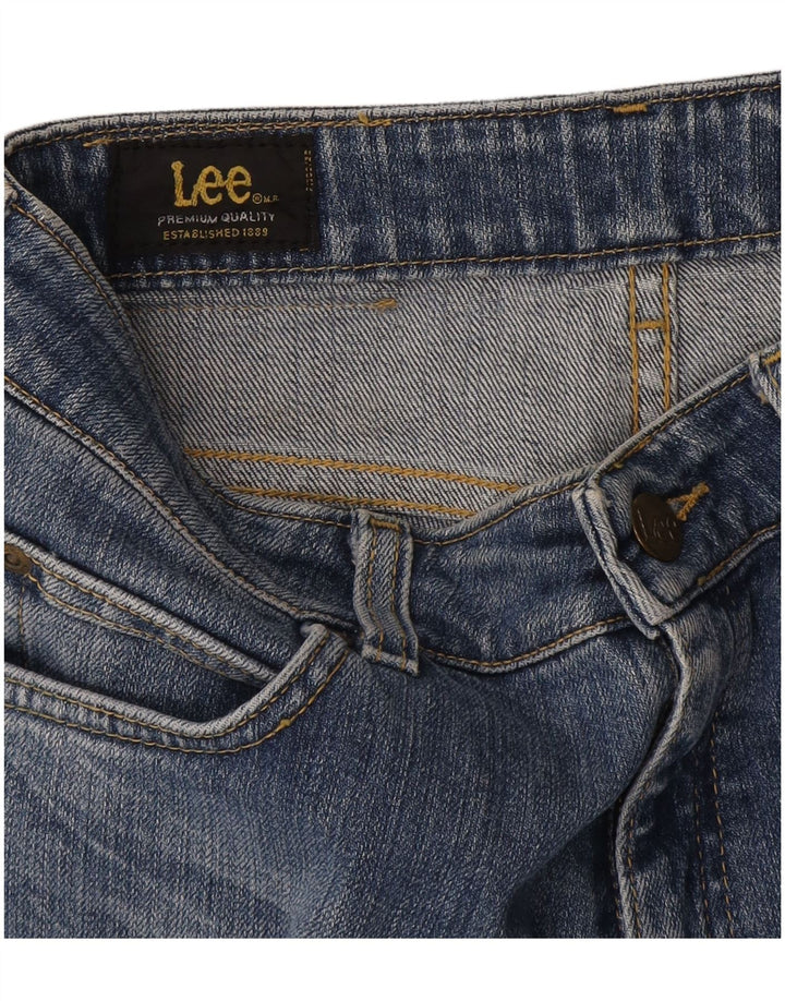 Джинсы Lee женские прямые W28 L29 синие