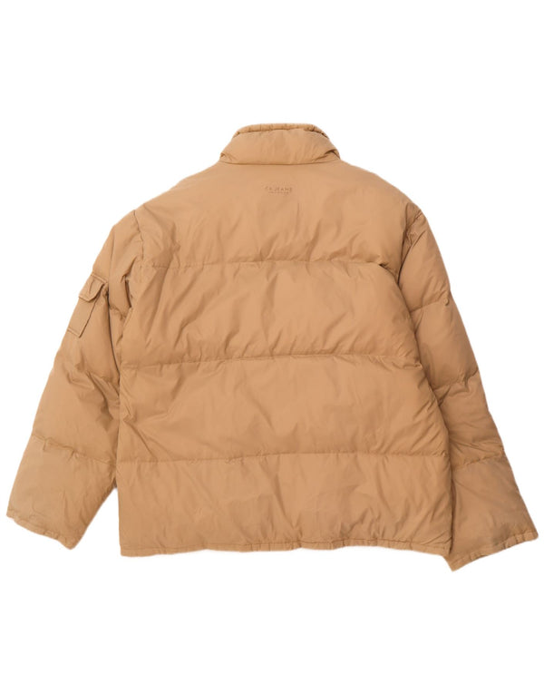 CALVIN KLEIN JEANS Мужская стеганая куртка UK 42 XL Бежевая