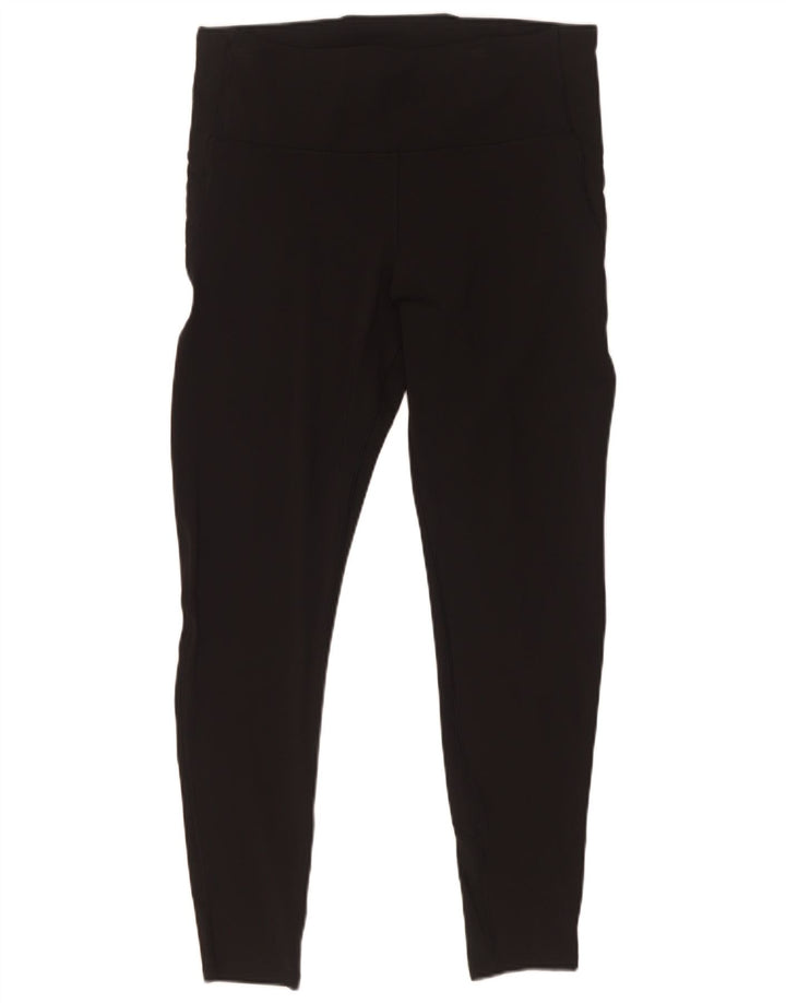 Женские леггинсы Reebok Speedwick UK 14, большие черные из полиамида