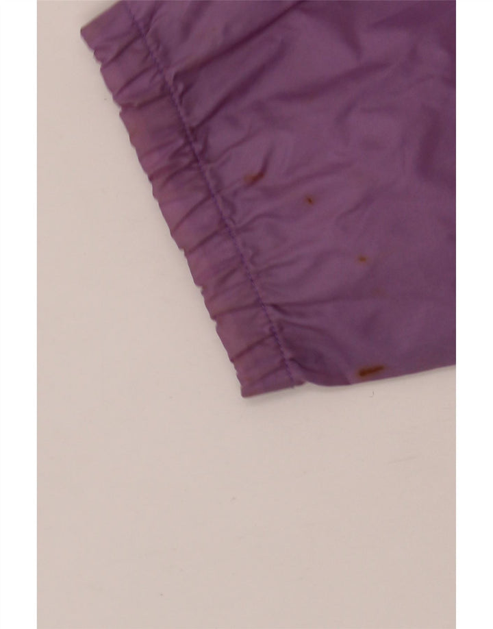 Мужская дождевик свободного покроя J JEANTEX UK 40, большой фиолетовый с цветными блоками