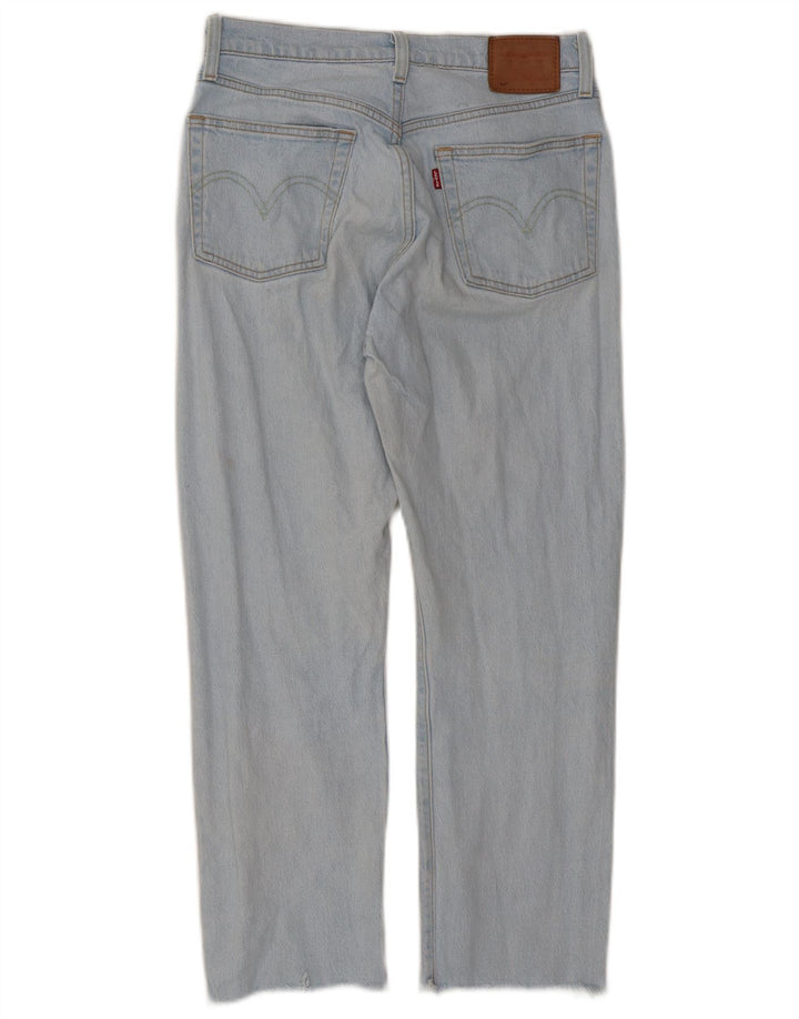 Женские прямые джинсы Levi's 501 W27 L26 синие, хлопок