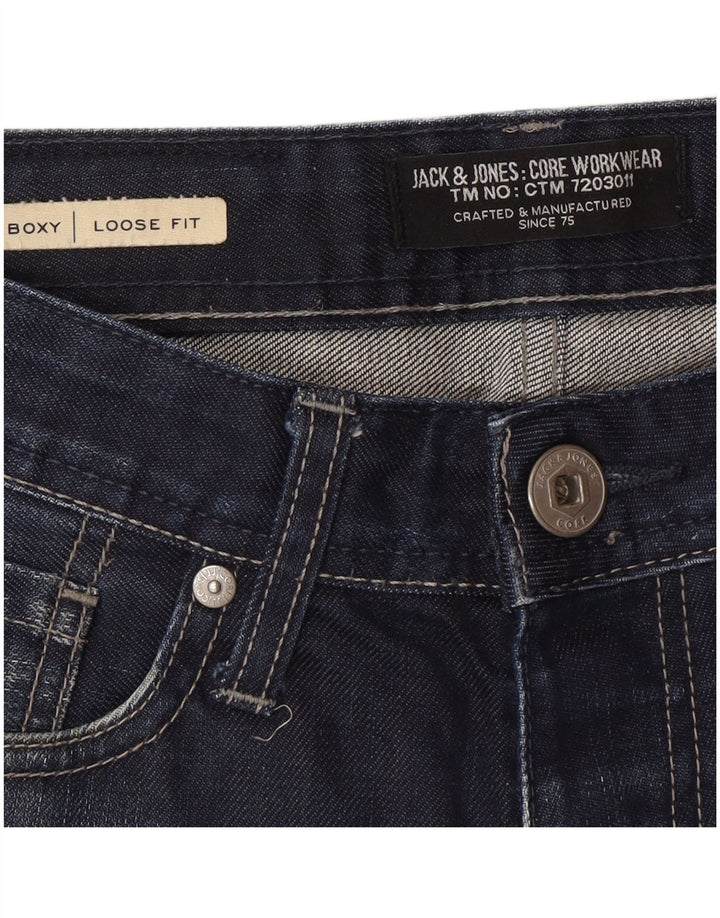 Мужские свободные джинсы Jack & Jones W28 L30 синие
