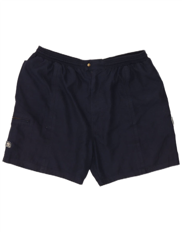UMBRO Мужские шорты-карго, большие W34, темно-синие, полиэстер