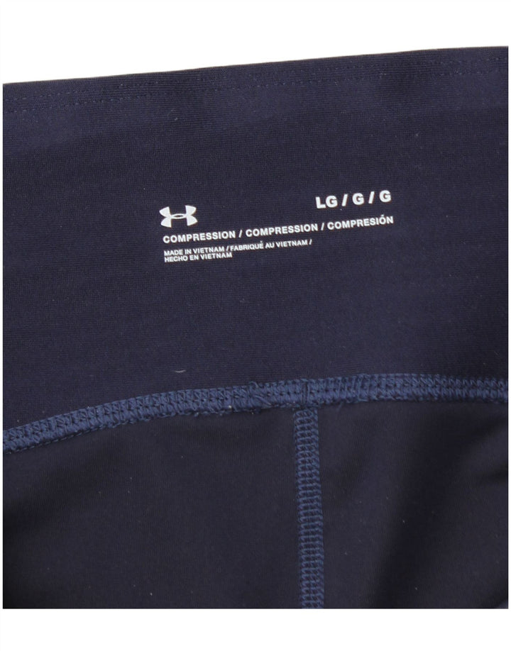 Женские леггинсы Under Armour UK 14, большие, темно-синие