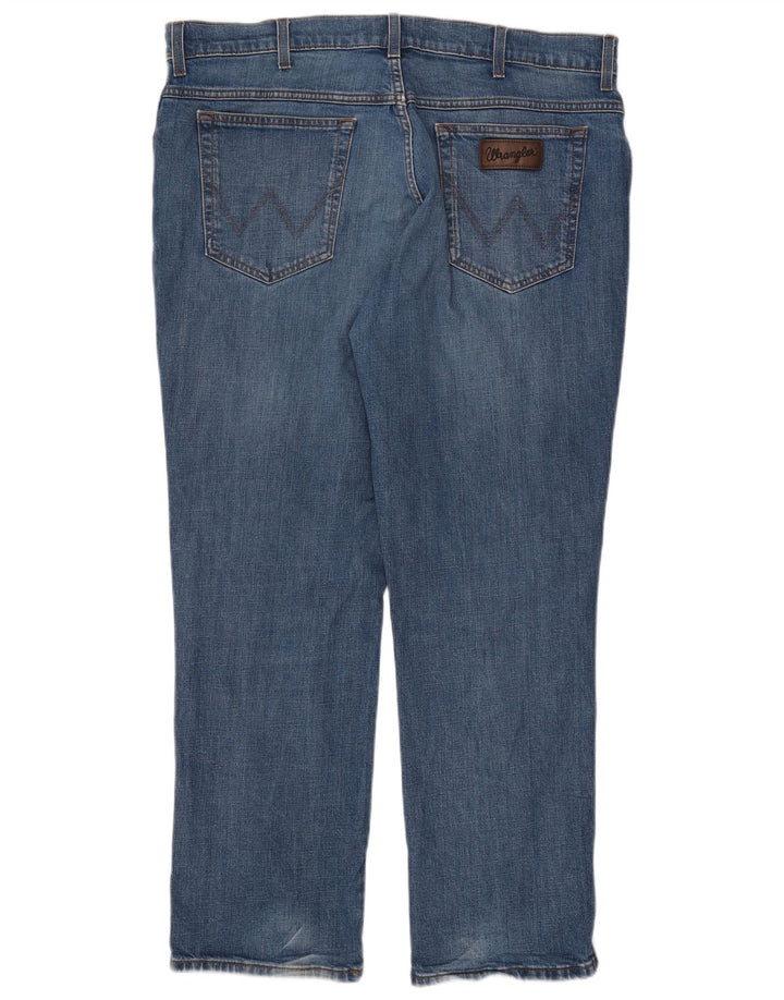 Мужские узкие джинсы Wrangler W40 L30 синие, хлопок