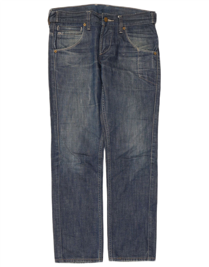 Женские узкие джинсы Levi's W30 L30 синие, хлопок