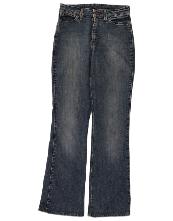 Женские расклешенные джинсы Wrangler W28 L30, синий хлопок