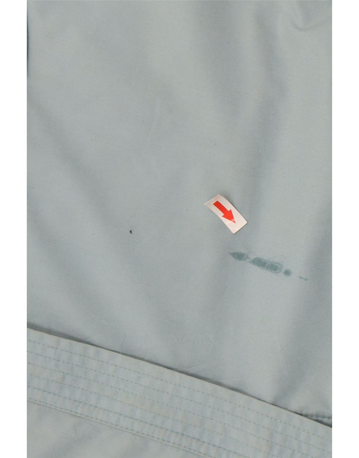 Винтажная женская куртка с капюшоном UK 18 XL, синяя