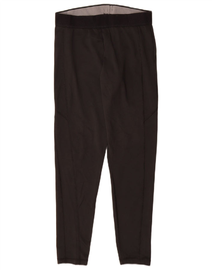 Женские леггинсы ADIDAS Climalite UK 12/14, средний черный полиэстер