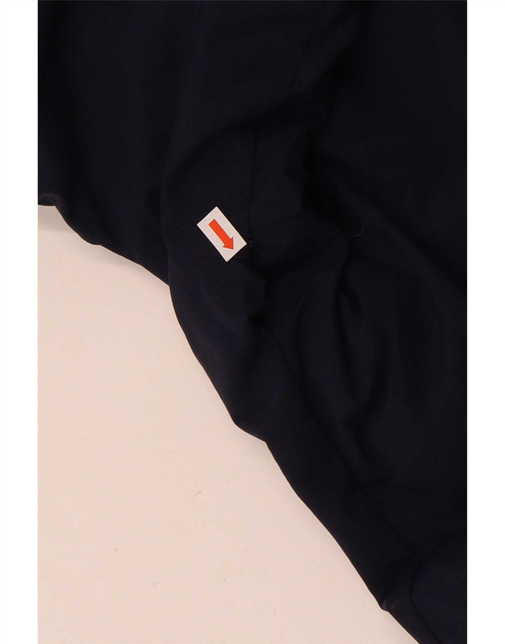 Мужская ветровка Adidas с капюшоном UK 38 Medium Navy Blue Полиамид
