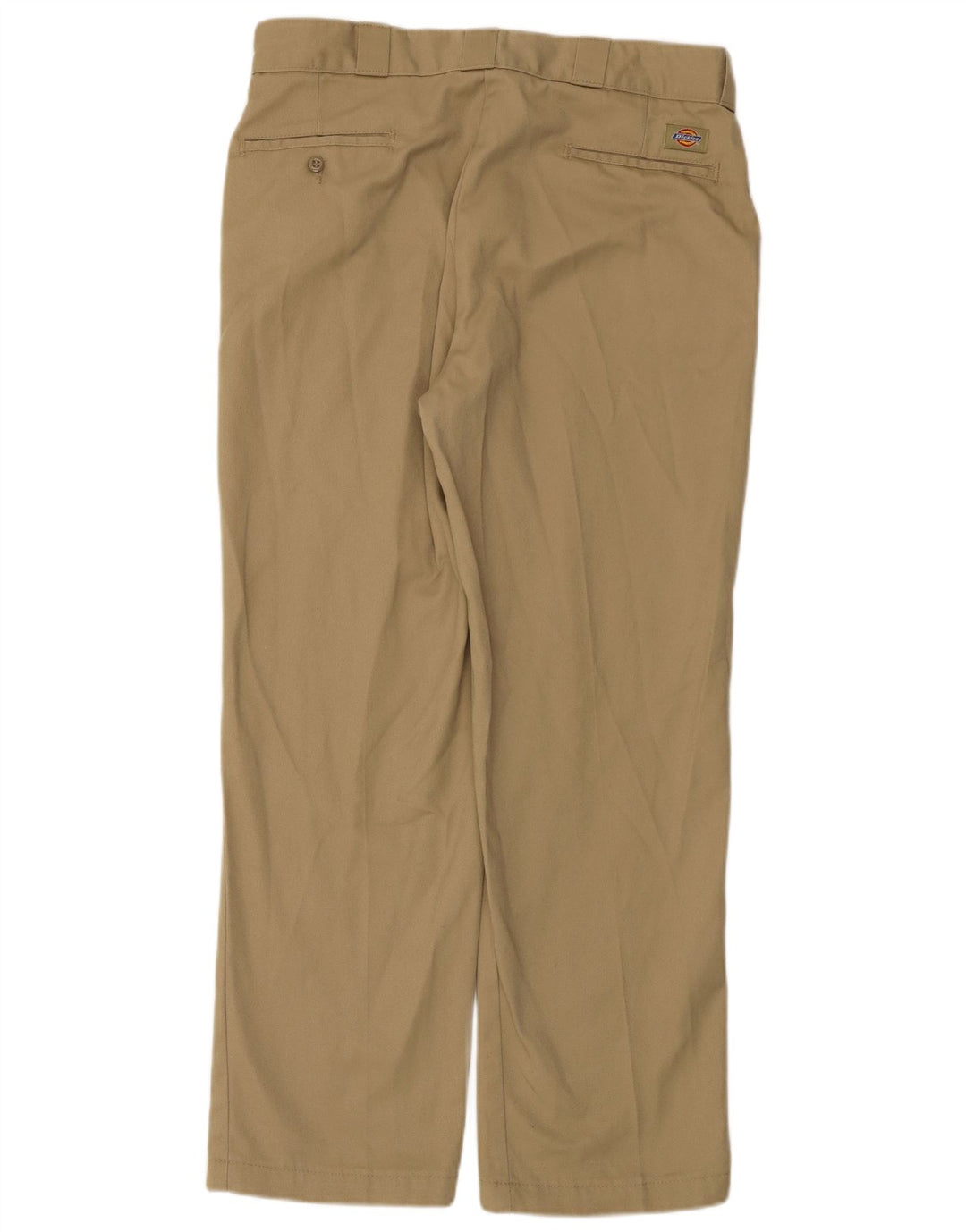 Мужские прямые брюки чинос Dickies W36 L30 бежевого цвета из полиэстера