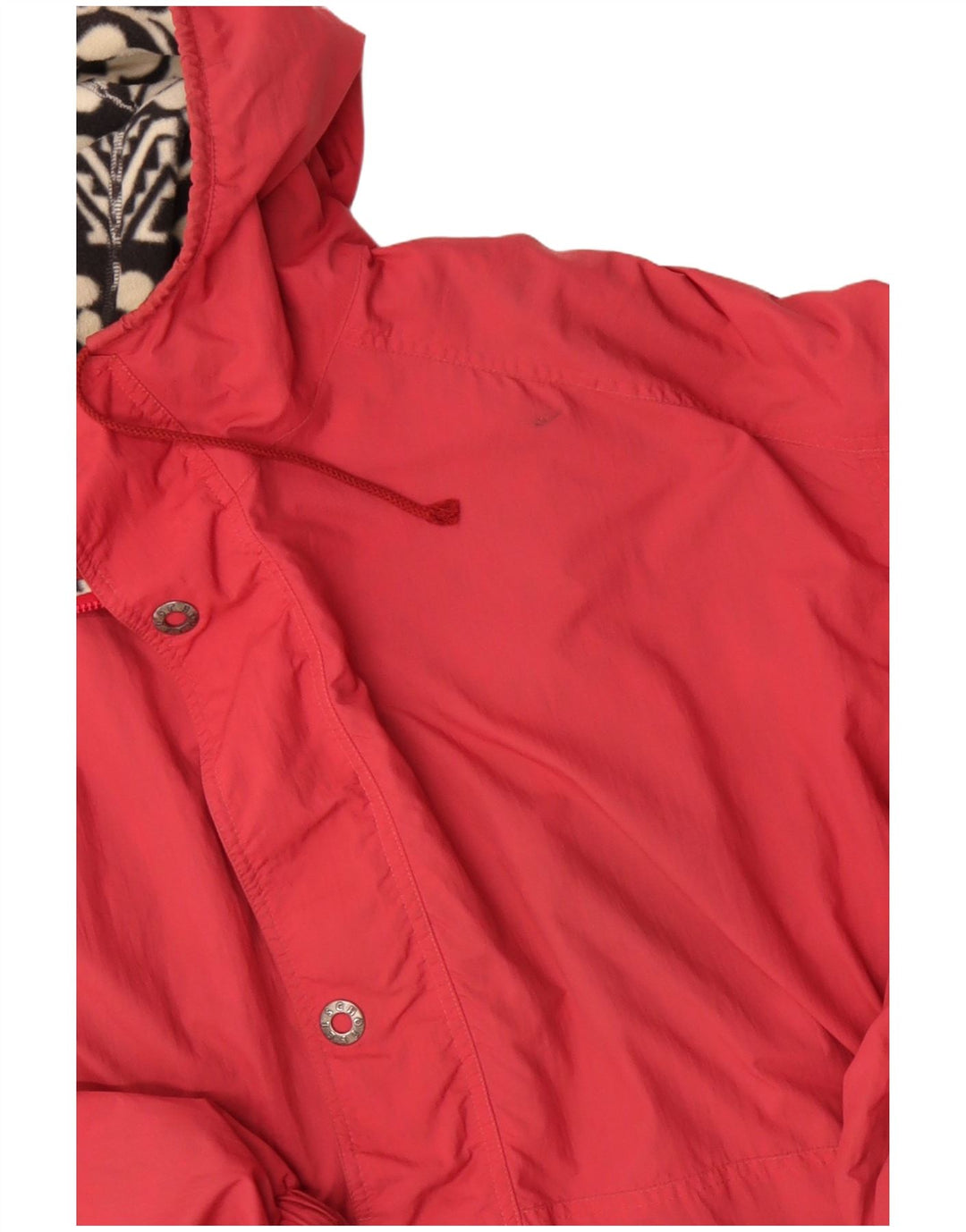 Schoffel Мужская двусторонняя куртка с капюшоном UK 46 3XL Красный цветочный ретро