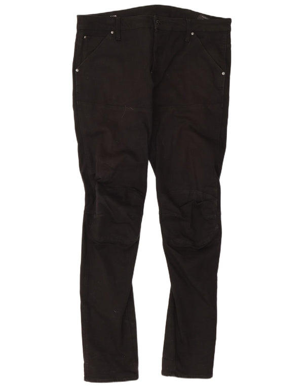 Мужские брюки-чиносы G-Star W34 L34, черные, хлопковые