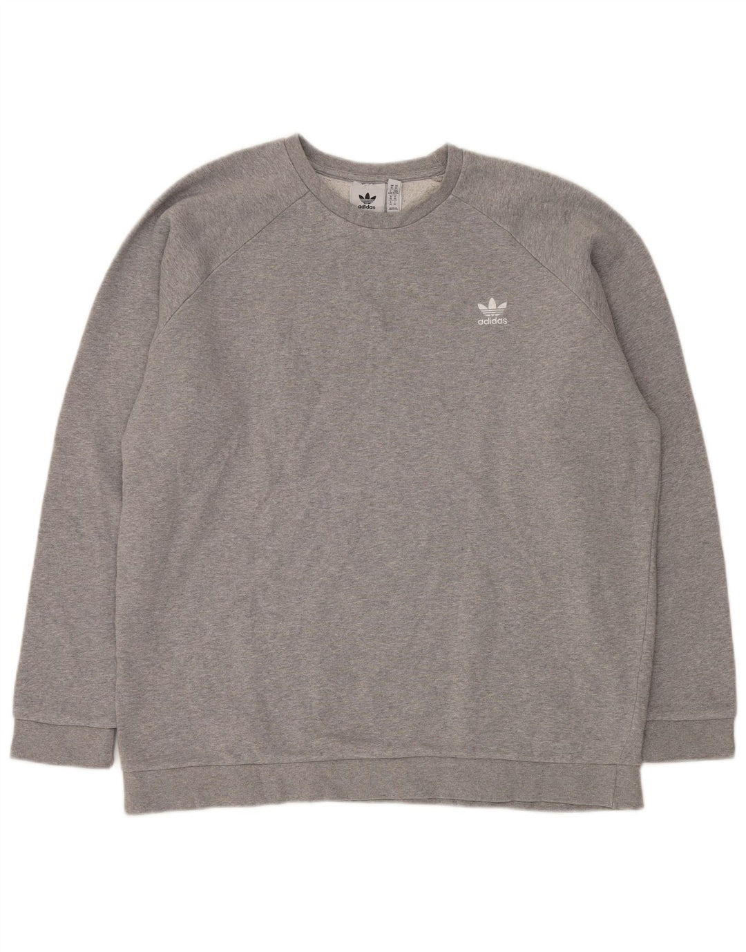 Мужской свитер Adidas Jumper XL Серый хлопок в крапинку