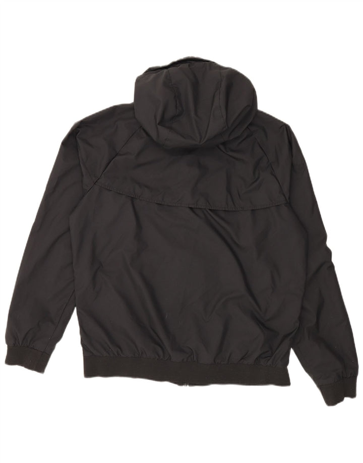 Мужская ветровка NIKE с капюшоном UK 38, средний черный полиэстер