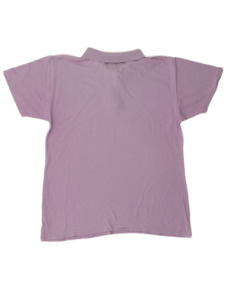 Мужская рубашка-поло FILA IT 50 Средний Фиолетовый Хлопок