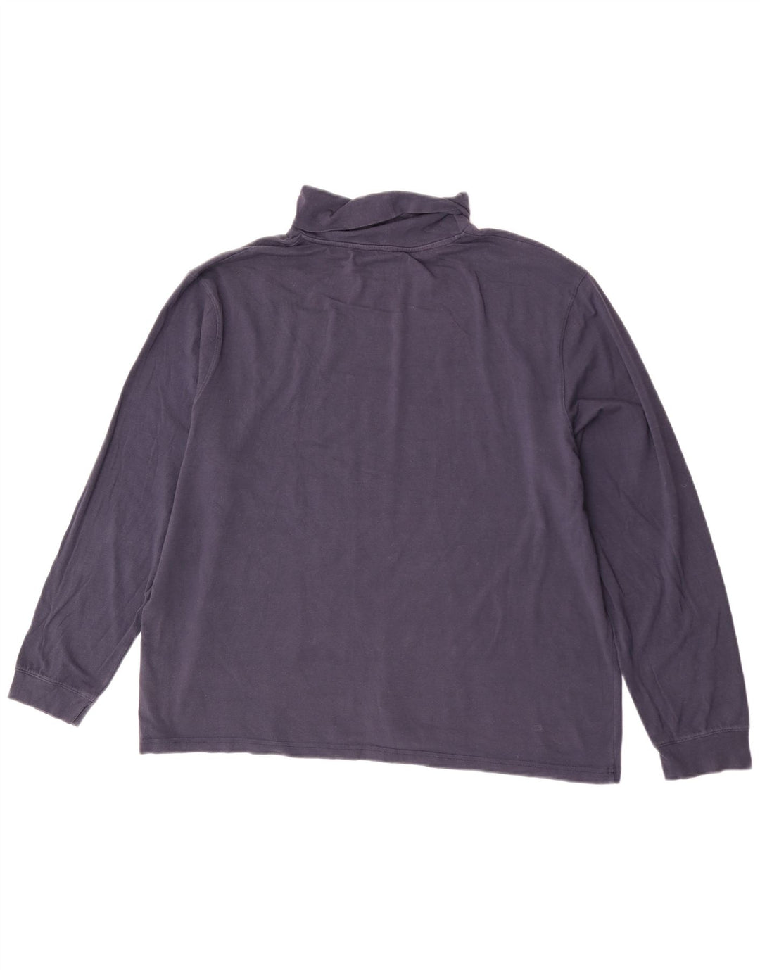 Мужской топ Marks & Spencer с длинным рукавом 2XL, темно-синий, хлопок