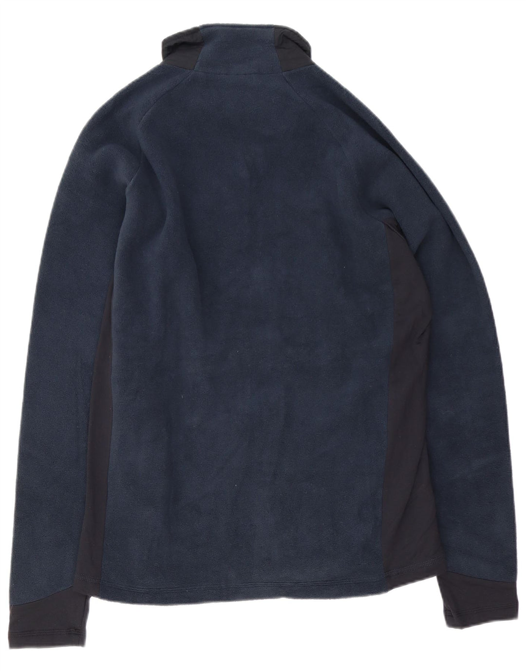 Мужская флисовая куртка Kappa UK 42 XL, темно-синяя, полиэстер с цветными блоками