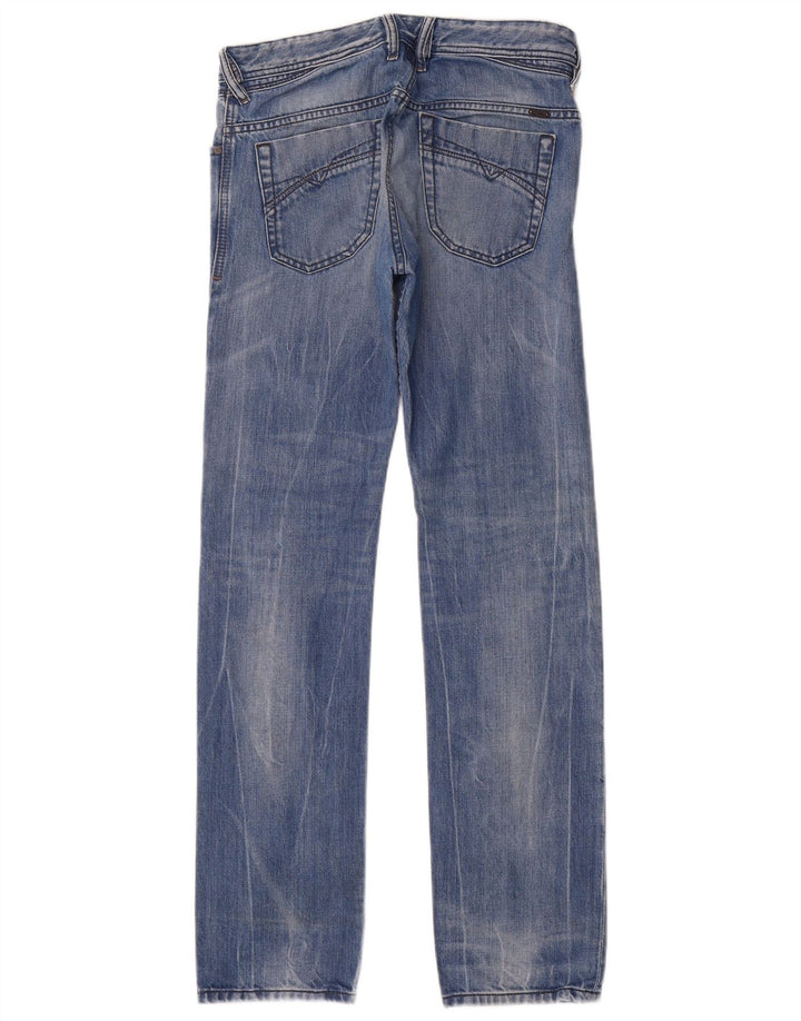 Мужские прямые джинсы Diesel W29 L32 синие, хлопок