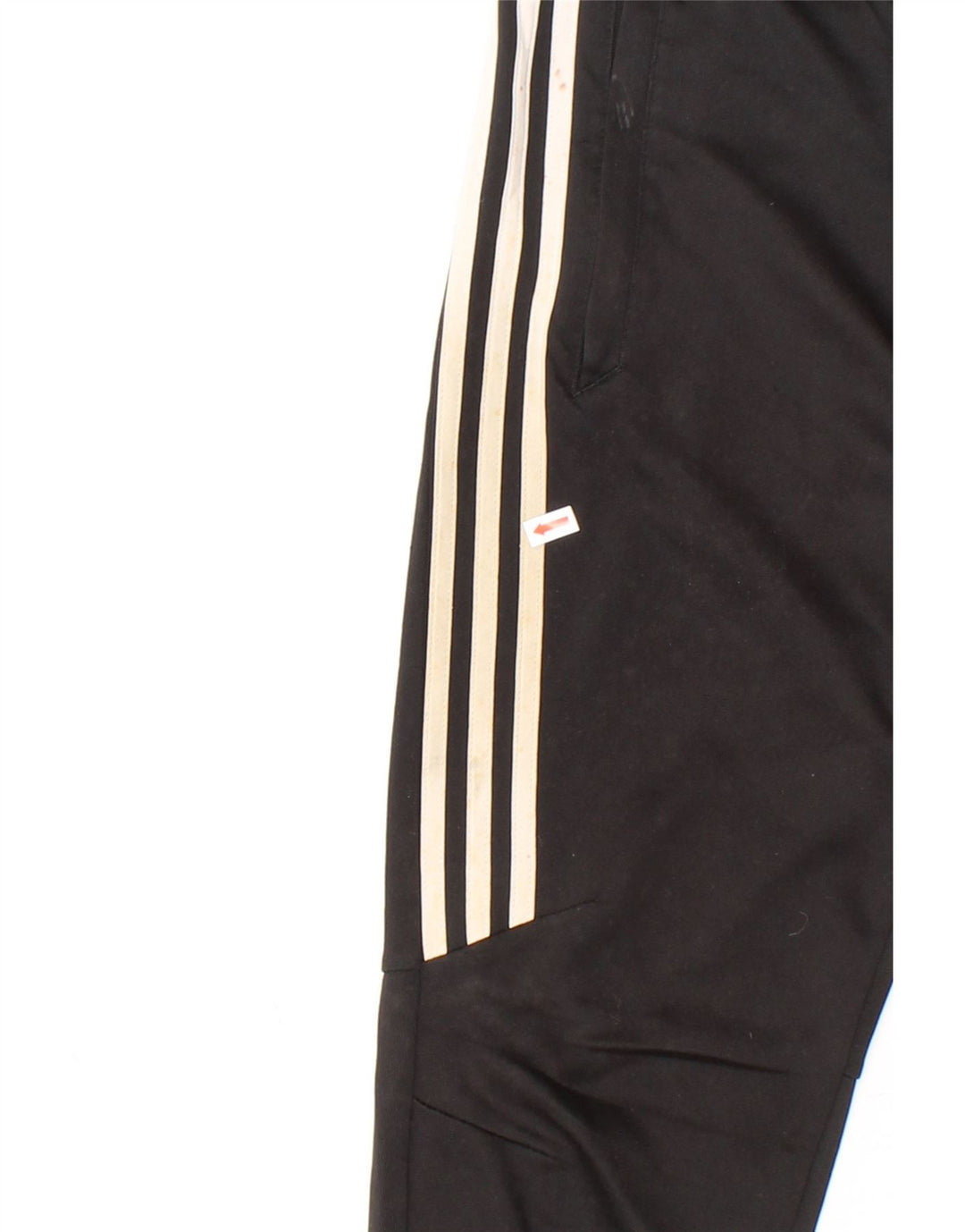 ADIDAS Boys Tracksuit Trousers 11-12 Years Black Polyester Vintage Adidas and Second-Hand Adidas from Messina Hembry 