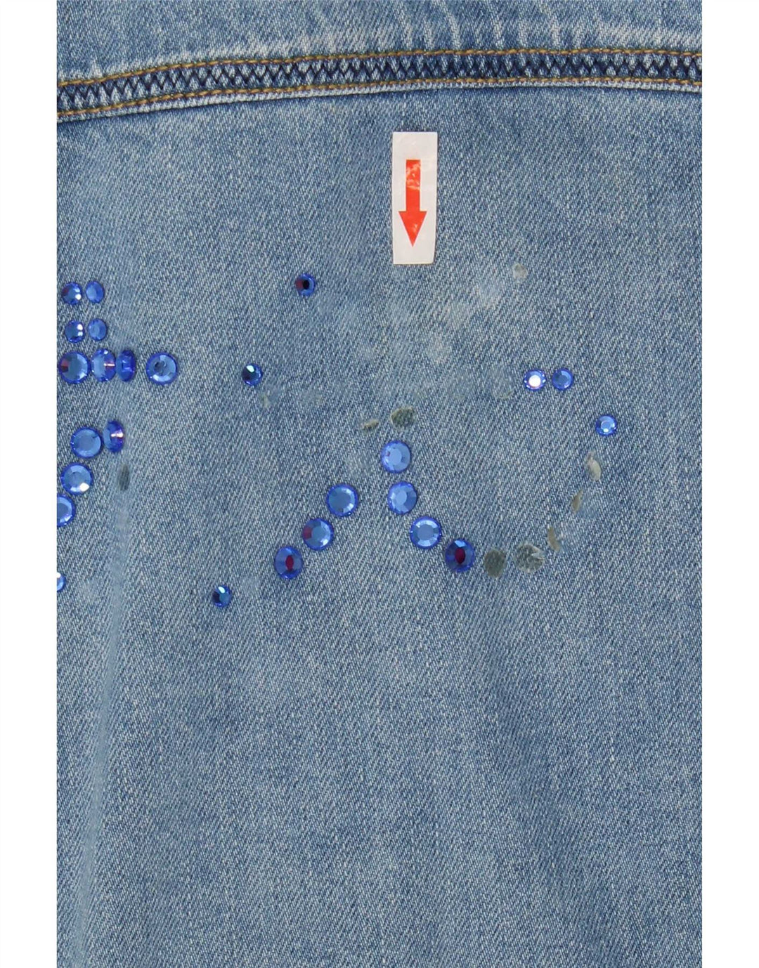 Женская джинсовая куртка Antonette UK 18 XL, синяя, хлопок