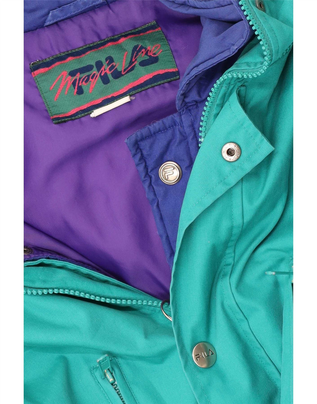 Мужская лыжная куртка Fila Magic Line с мягкой подкладкой, маленькая, зеленая, спортивная