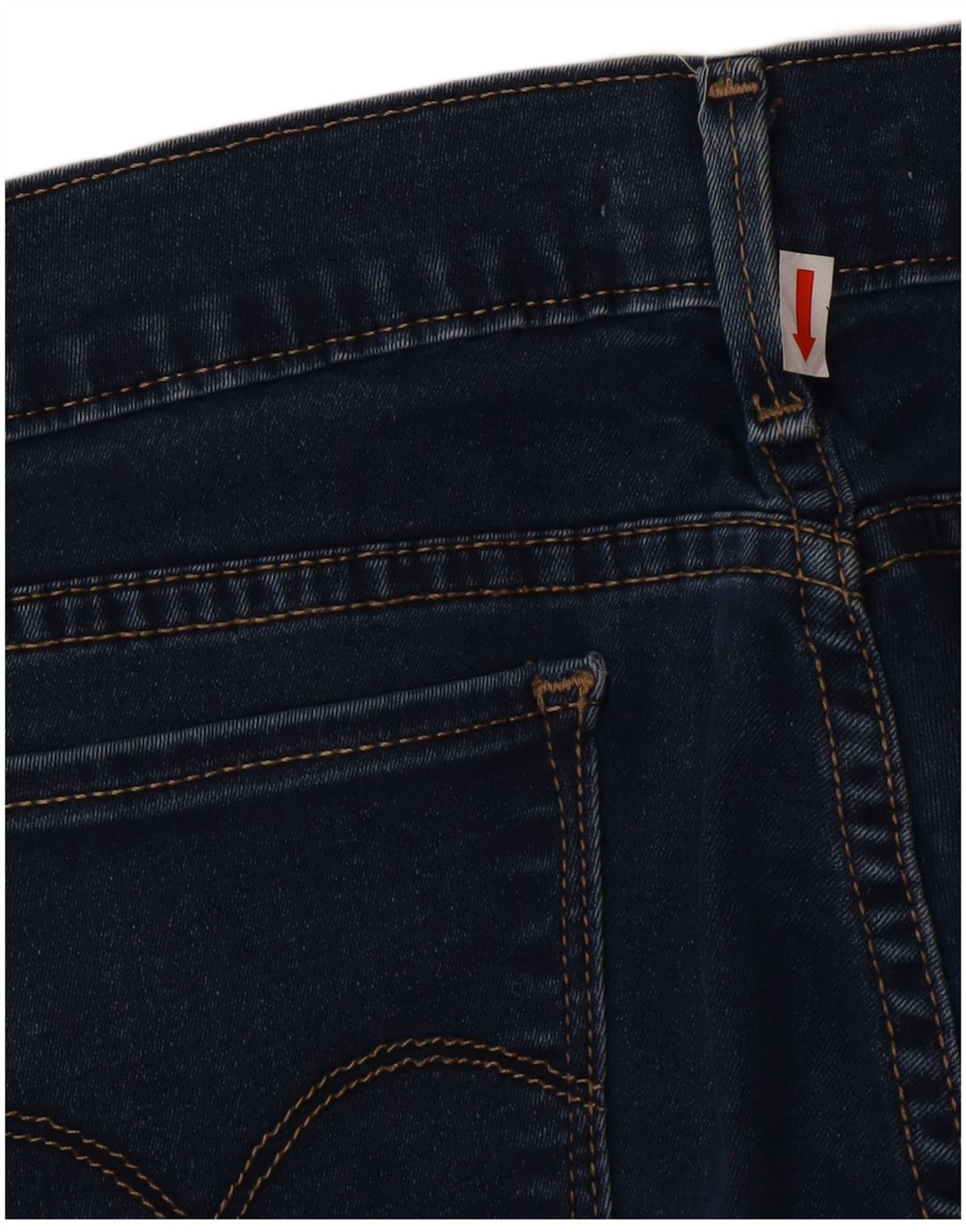 Женские джинсы Levi's 710 Super Skinny W32 L30 Темно-синие, хлопок