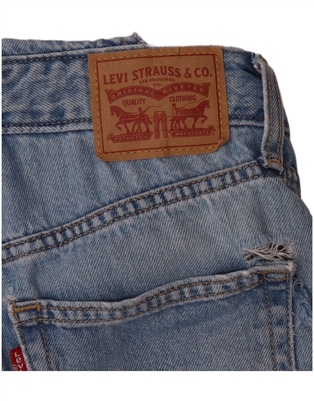 Женский комбинезон LEVI'S Узкие джинсы W25 L26 Синий