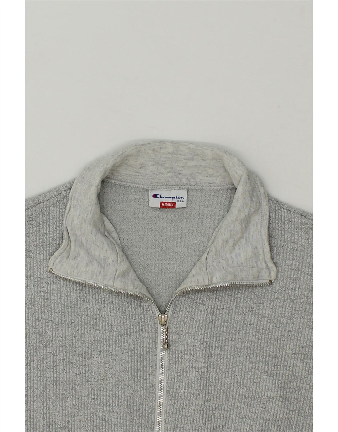 CHAMPION Womens Tracksuit Top Jacket UK 14 Medium Grey Vintage Champion and Second-Hand Champion from Messina Hembry 