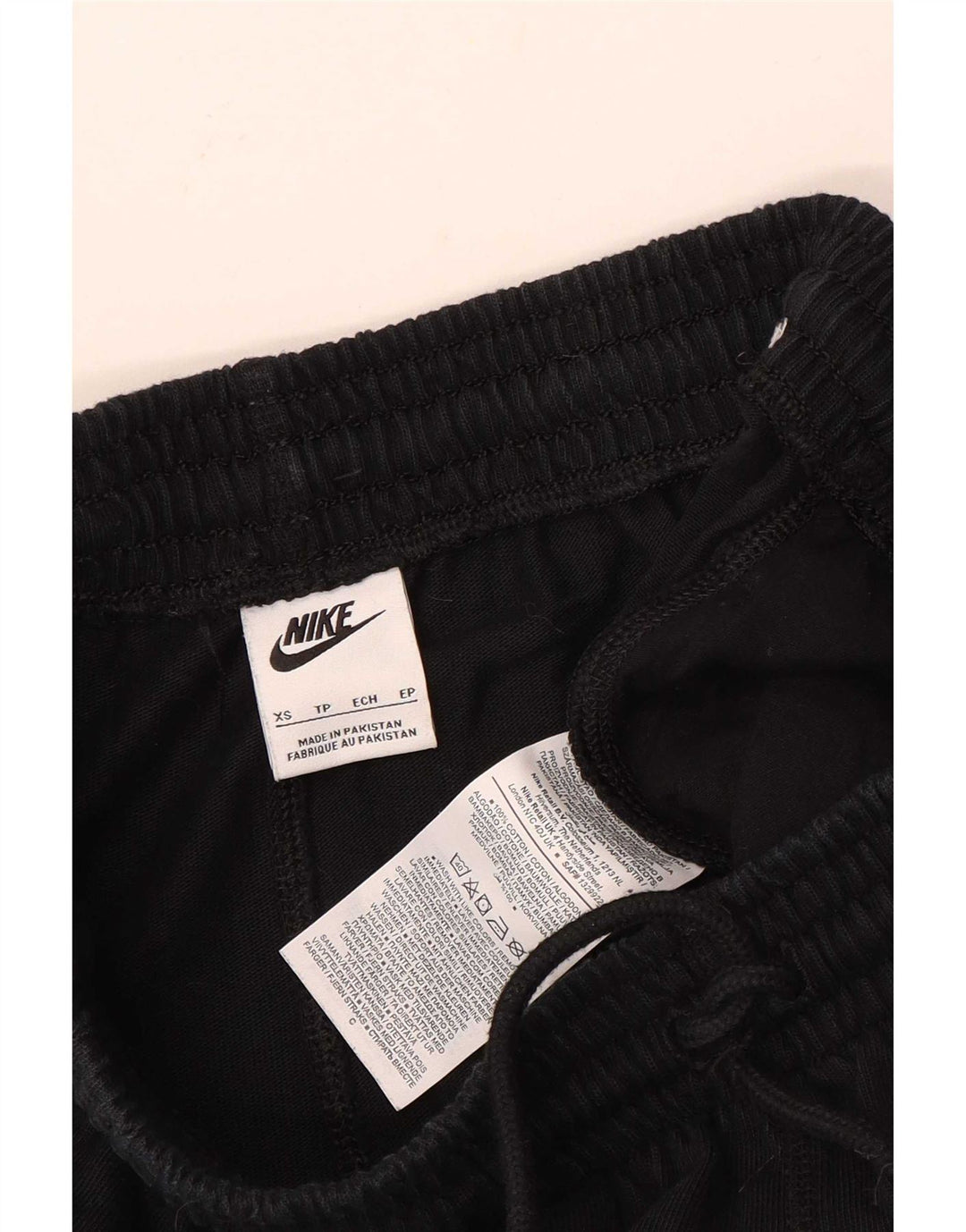 Мужские спортивные шорты Nike XS, черный хлопок