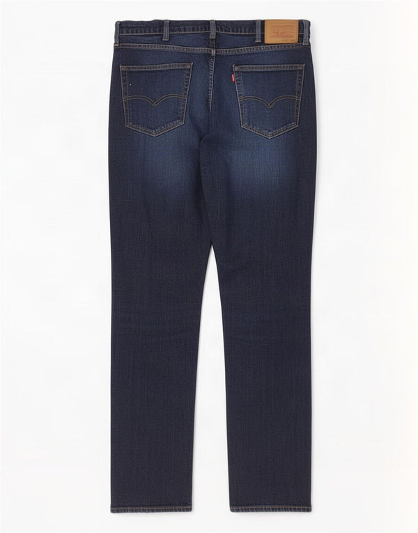 Мужские джинсы Levi's 511 Slim W38 L34 Темно-синие, хлопок