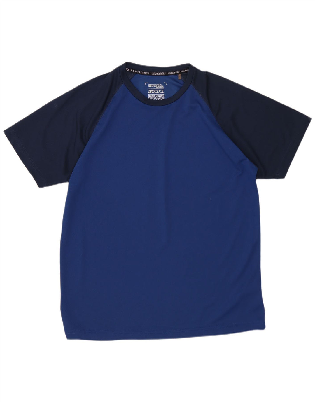 MOUNTAIN WAREHOUSE Мужская футболка IsoCool, большой синий цветной блок