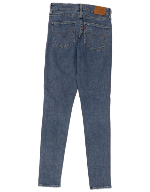 Женские джинсы скинни Levi's 721 с высокой посадкой W27 L28, синие, хлопок
