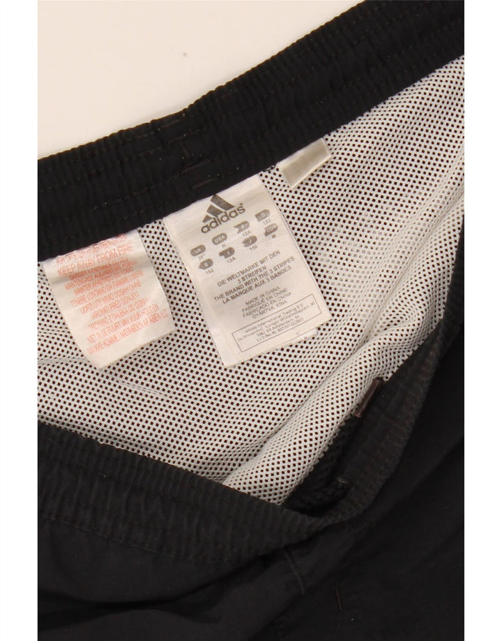 Спортивные шорты ADIDAS для девочек 11-12 лет, черный нейлон