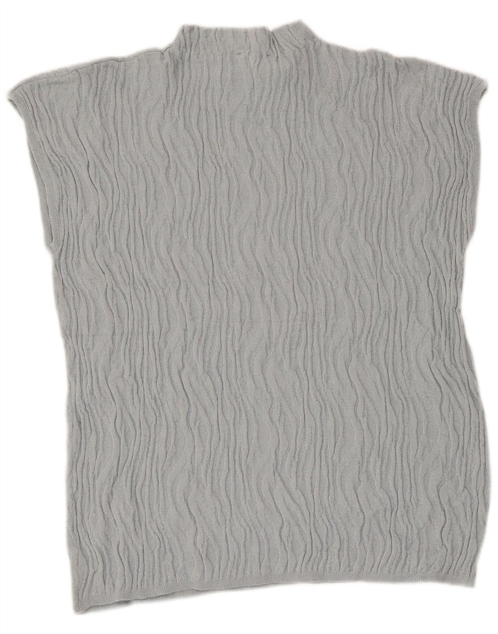 Женская блузка Zara Top UK 14, большая синяя