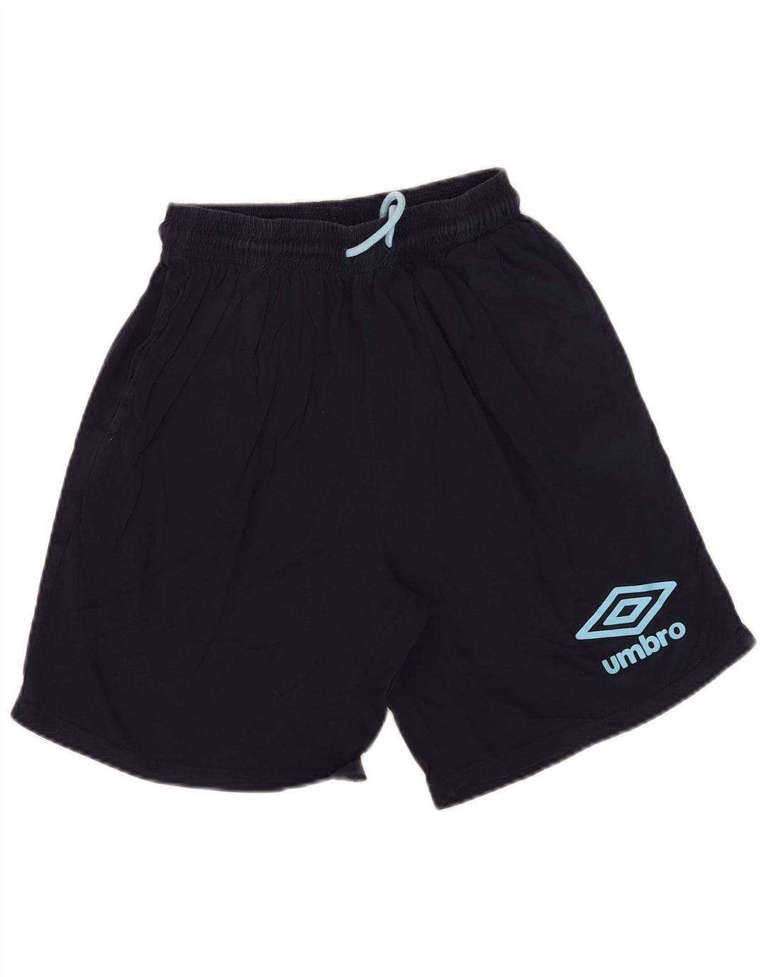 Мужские спортивные шорты Umbro, темно-синие, хлопковые, среднего размера
