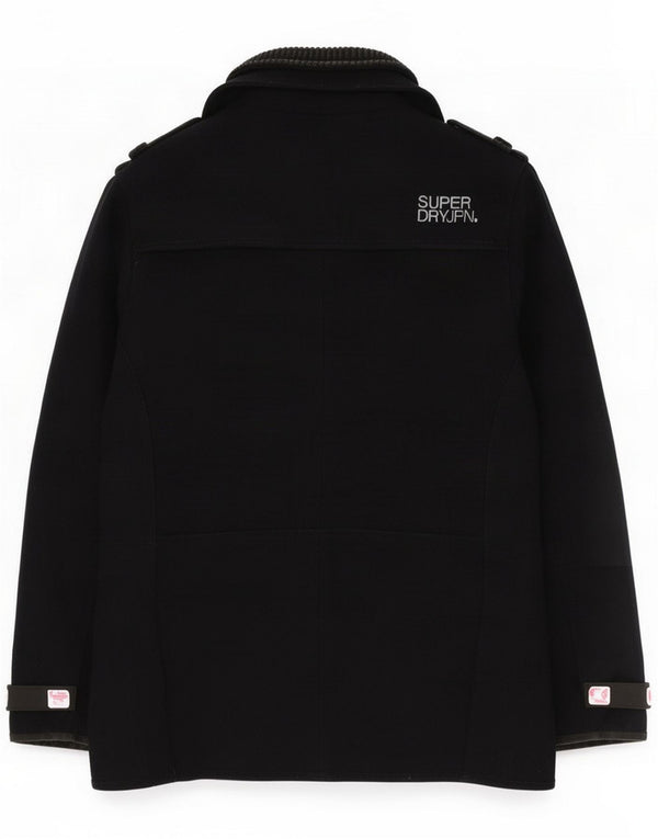 Superdry Мужская куртка в стиле милитари UK 40, большая темно-синяя шерсть