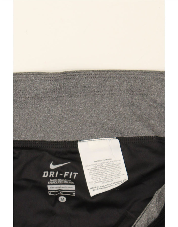 Женские спортивные шорты NIKE Dri Fit UK 14, средний черный полиэстер