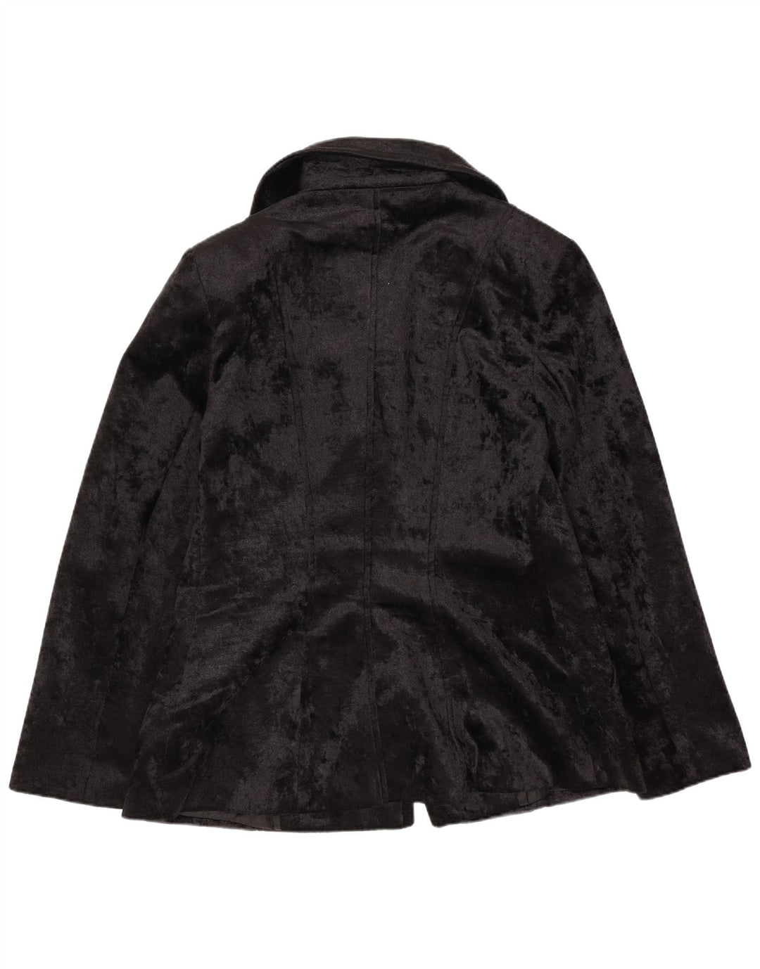 Женский двубортный пиджак Sportstaff UK 14, большой черный полиэстер