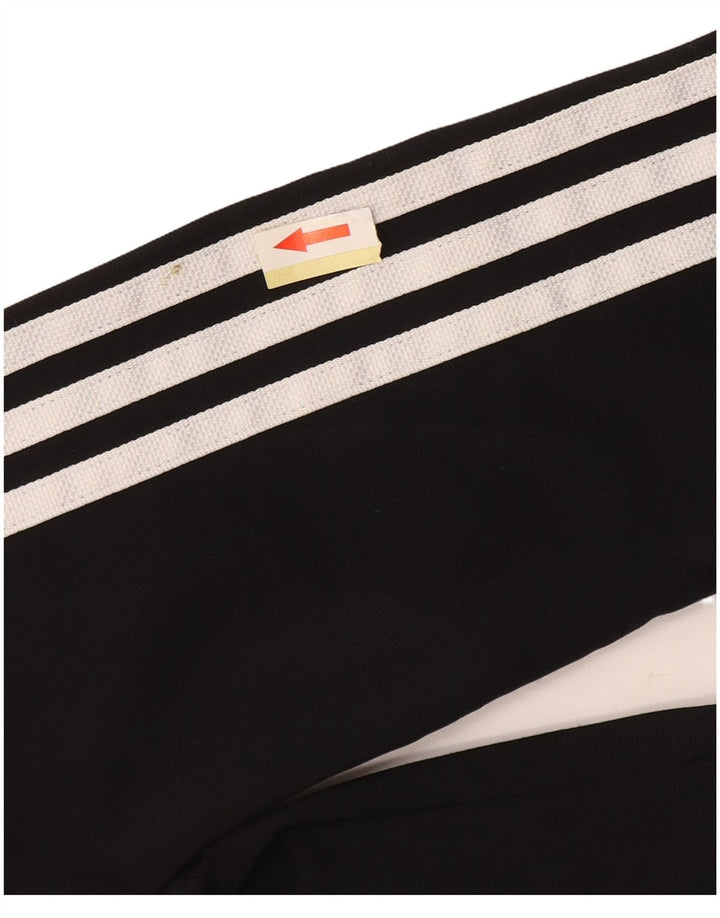 Спортивный костюм ADIDAS для мальчиков, верхняя куртка 13-14 лет, черный полиэстер