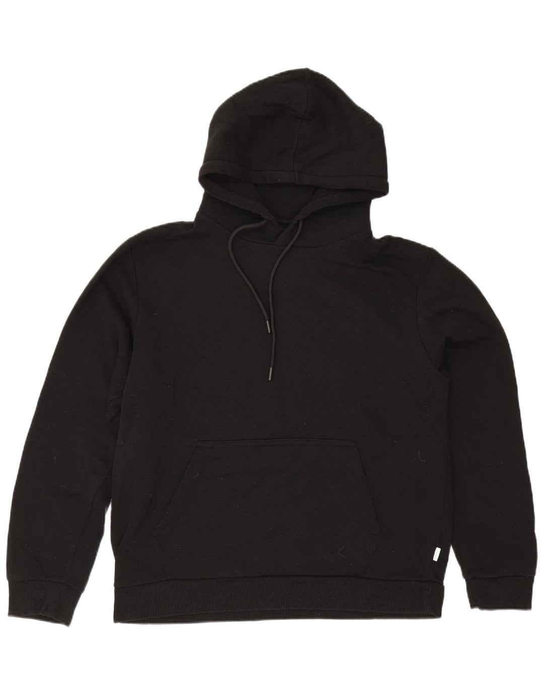 Мужской джемпер с капюшоном Jack & Jones, большой черный, полиэстер