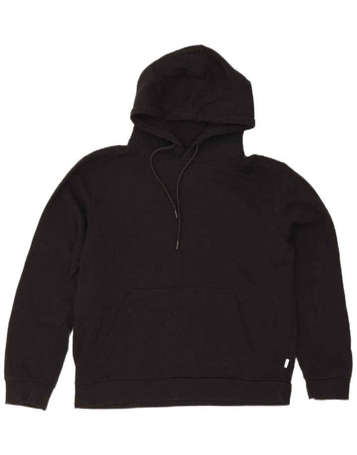 Мужской джемпер с капюшоном Jack & Jones, большой черный, полиэстер