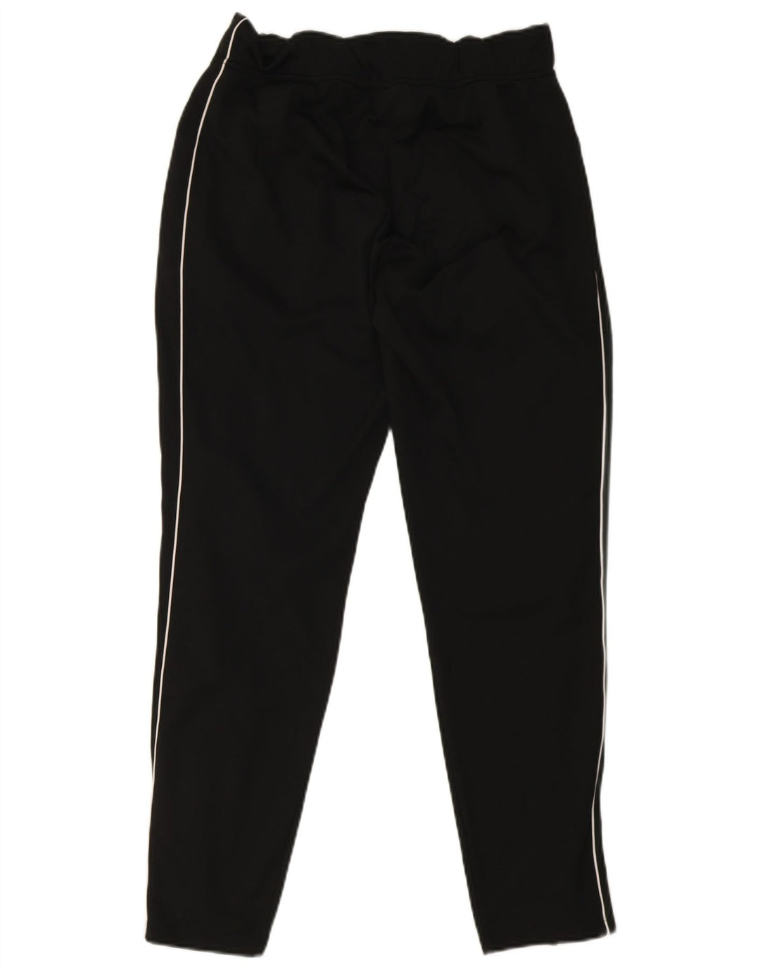 Женские спортивные брюки Nike Dri Fit UK 12, средние, черные в полоску